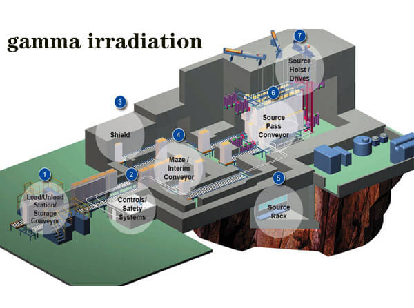 application fields of irradiation